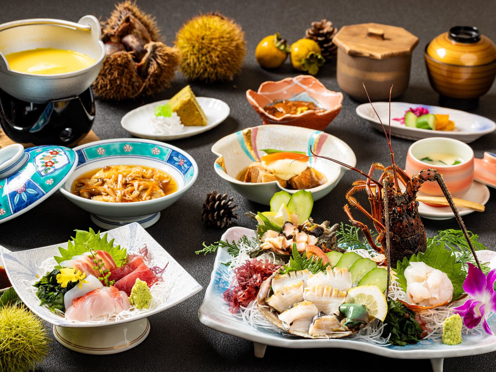 公共の宿　伊豆まつざき荘 【よくばり海鮮プラン】伊勢海老・アワビ・サザエが堪能できるプラン