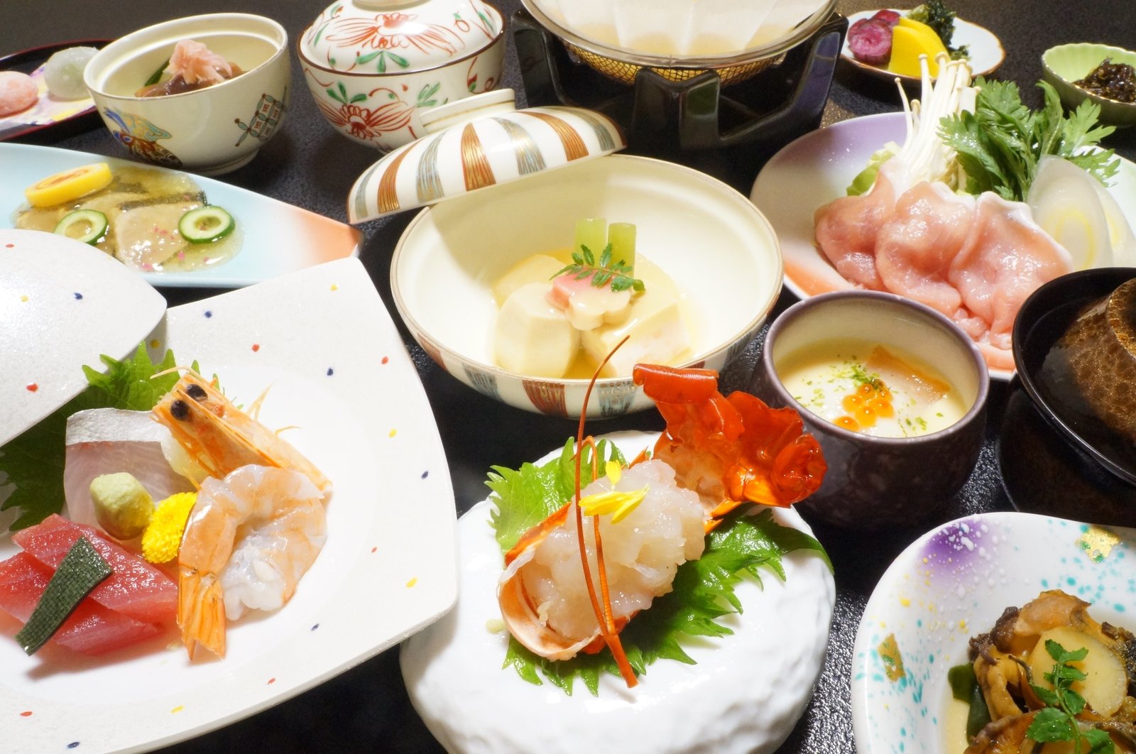賢島の宿みち潮 【伊勢海老造り+和牛陶板焼】『やっぱりお肉も好き！！』一番人気プランでお食事も満喫！！
