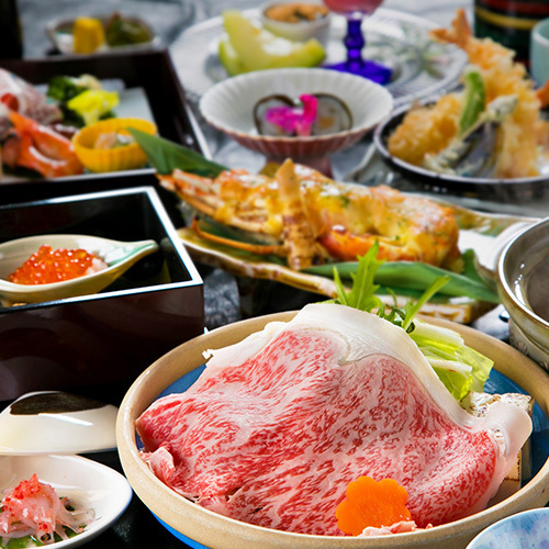 旅館　清少納言 【式部会席◇松阪牛しゃぶ-100g-】 ～三重の宝を食す～ 『肉の芸術品』 は1度の逢瀬で、もう “とりこ”