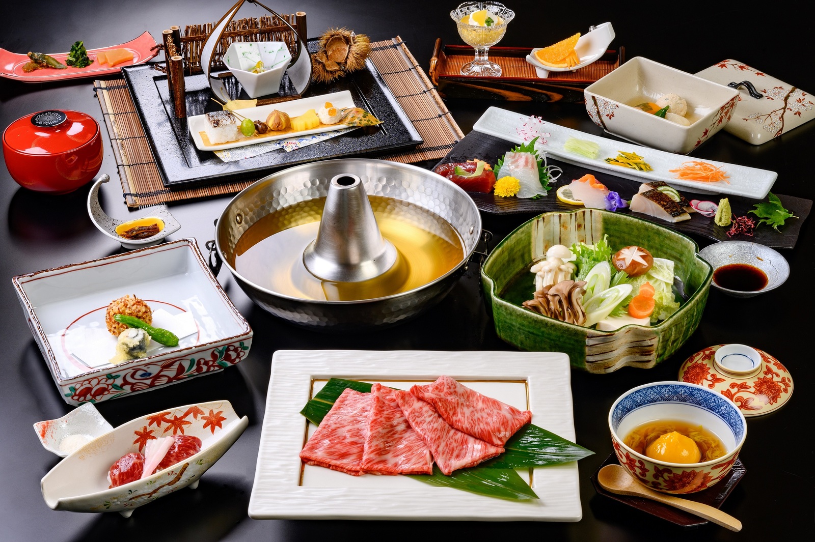 ホテルいじか荘 ■とろける食感と「和牛香」が特徴■松阪牛しゃぶしゃぶ会席プラン～三重の山海の幸を満喫！
