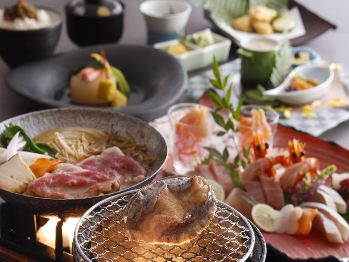亀の井ホテル　鳥羽 【土地の恵み会席】1泊2食　地元ならではの旬の食材を楽しむ会席