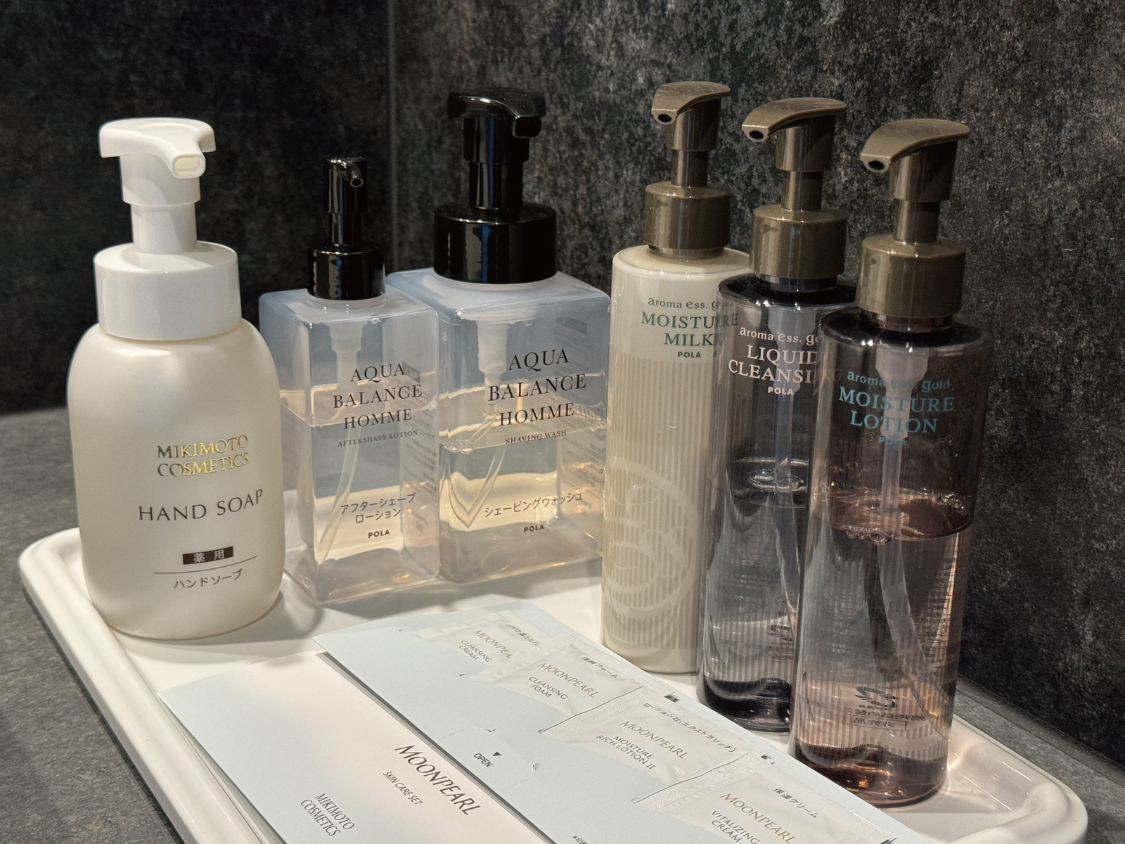 伊勢神宮のお膝元　鳥羽　胡蝶蘭 月客室　アメニティー(一例)