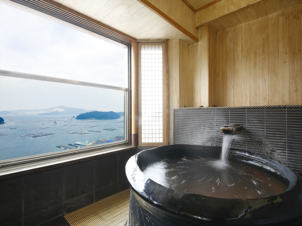 サン浦島悠季の里 ロビーリニューアル！！9階最上階温泉展望風呂付特別室―悠季会席プラン