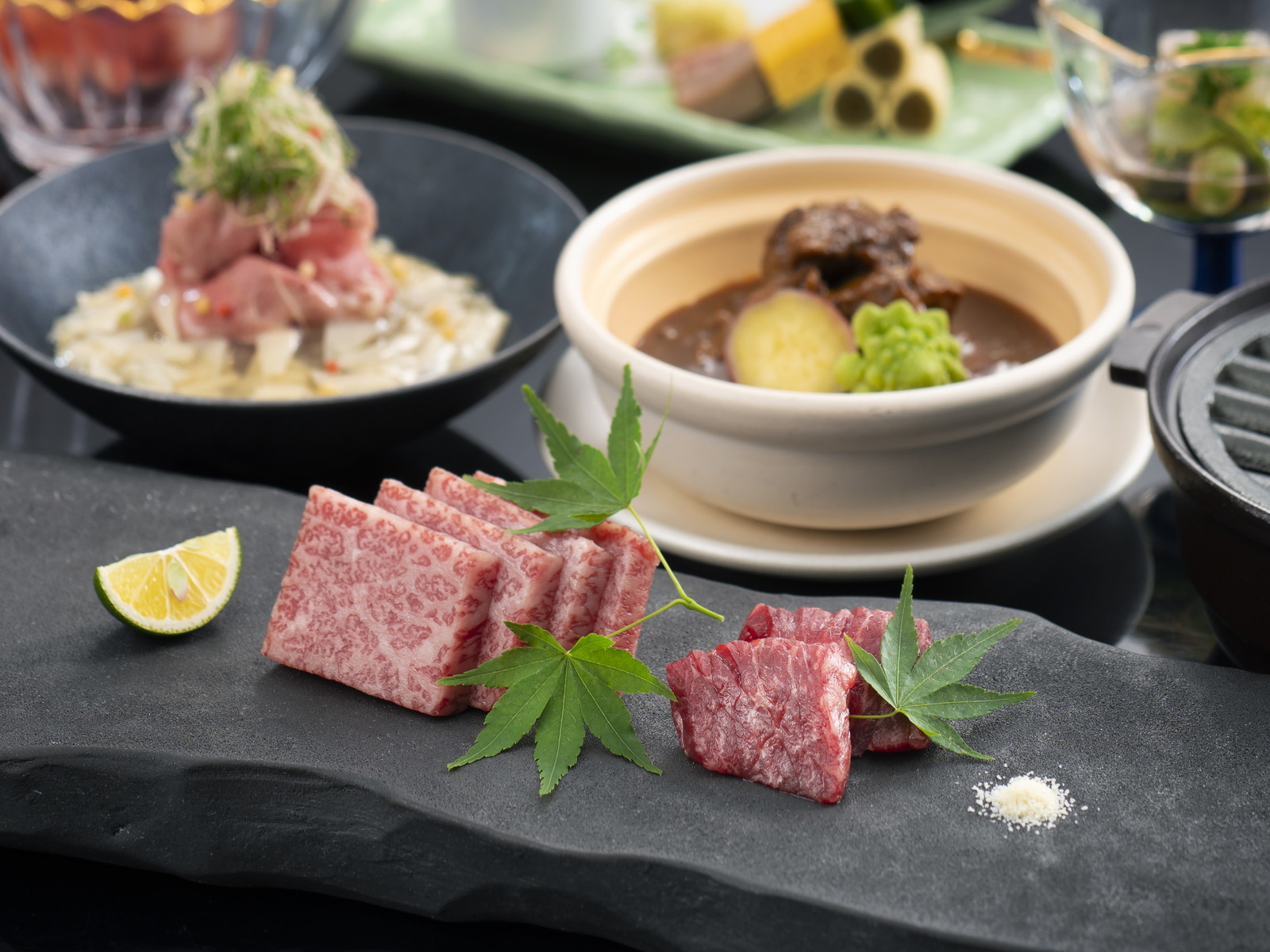 伊勢パールピアホテル ◆『肉の芸術品』松阪牛会席◆甘味旨味がお口でとろける♪なめらかな舌触りは絶品