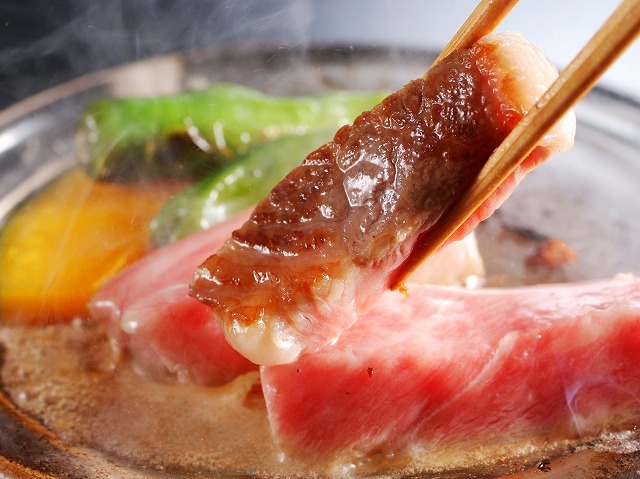 びわ湖花街道 ☆陶板焼き＆しゃぶ＆握り☆近江牛がこんなに柔らかいなんて！特選近江牛会席プラン「蘇芳ーSuouー」