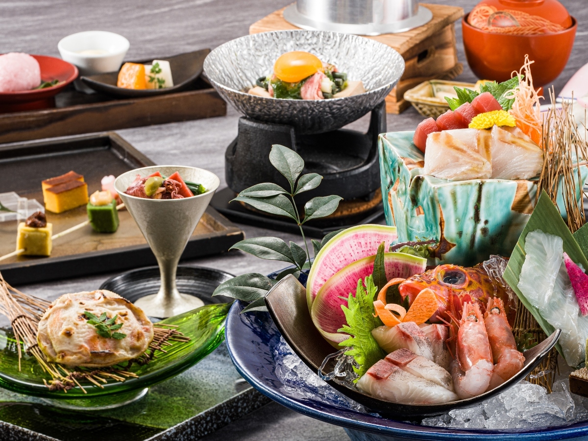 リゾーピア久美浜 【季節の厳選美味食材を楽しむ】料理長特選会席プラン《2食付き》