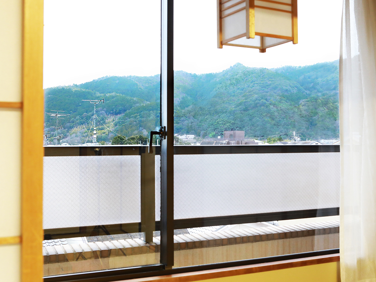 ホテルビナリオ嵯峨嵐山 部屋眺望