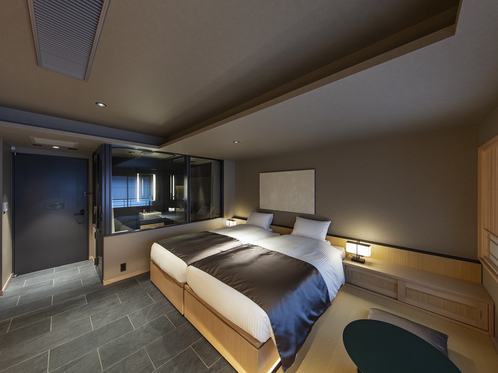 hotel tou nishinotoin kyoto touスーペリアツイン　23㎡　ベッド幅110ｃｍ