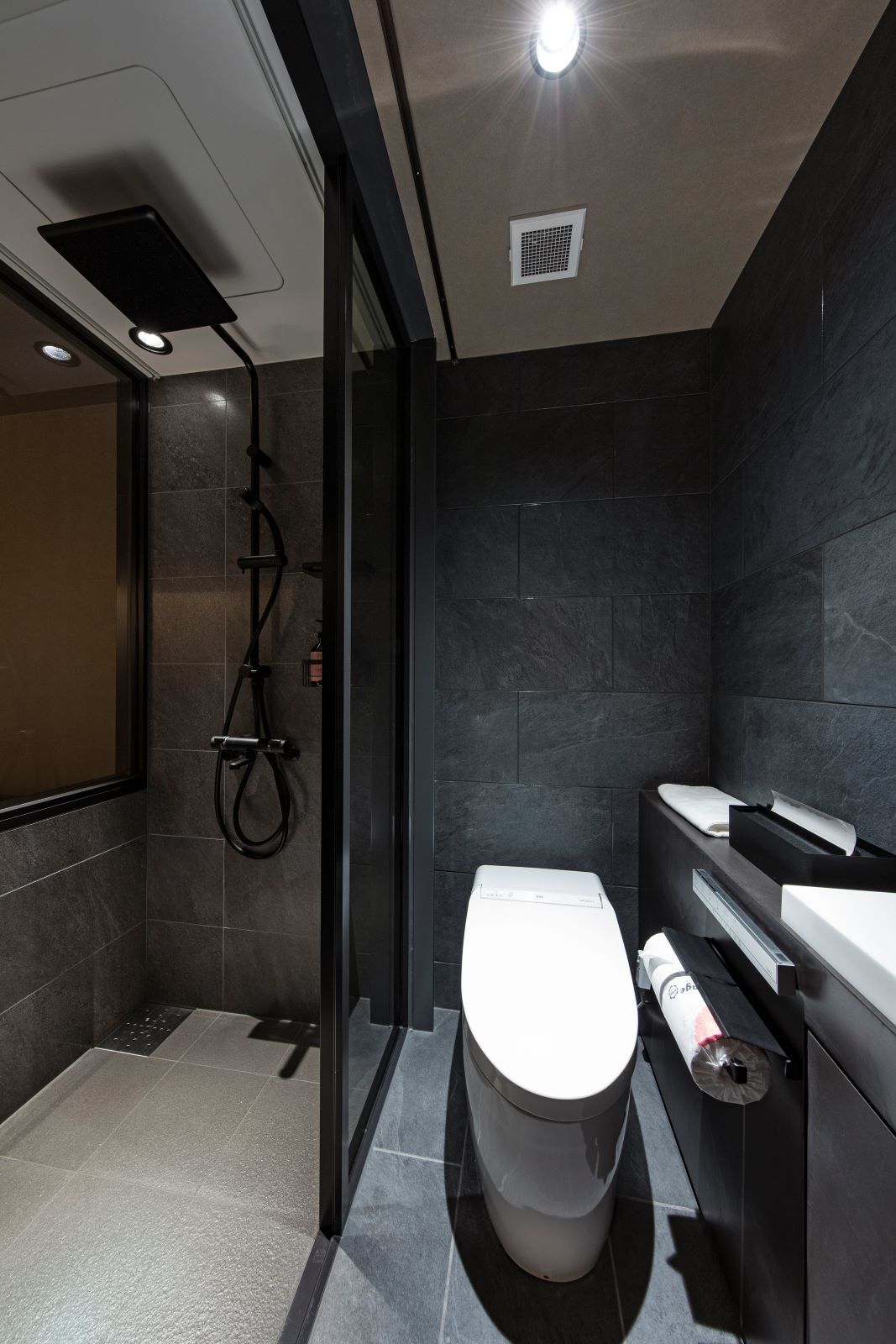 hotel tou nishinotoin kyoto スーペリアクイーン_シャワーブース