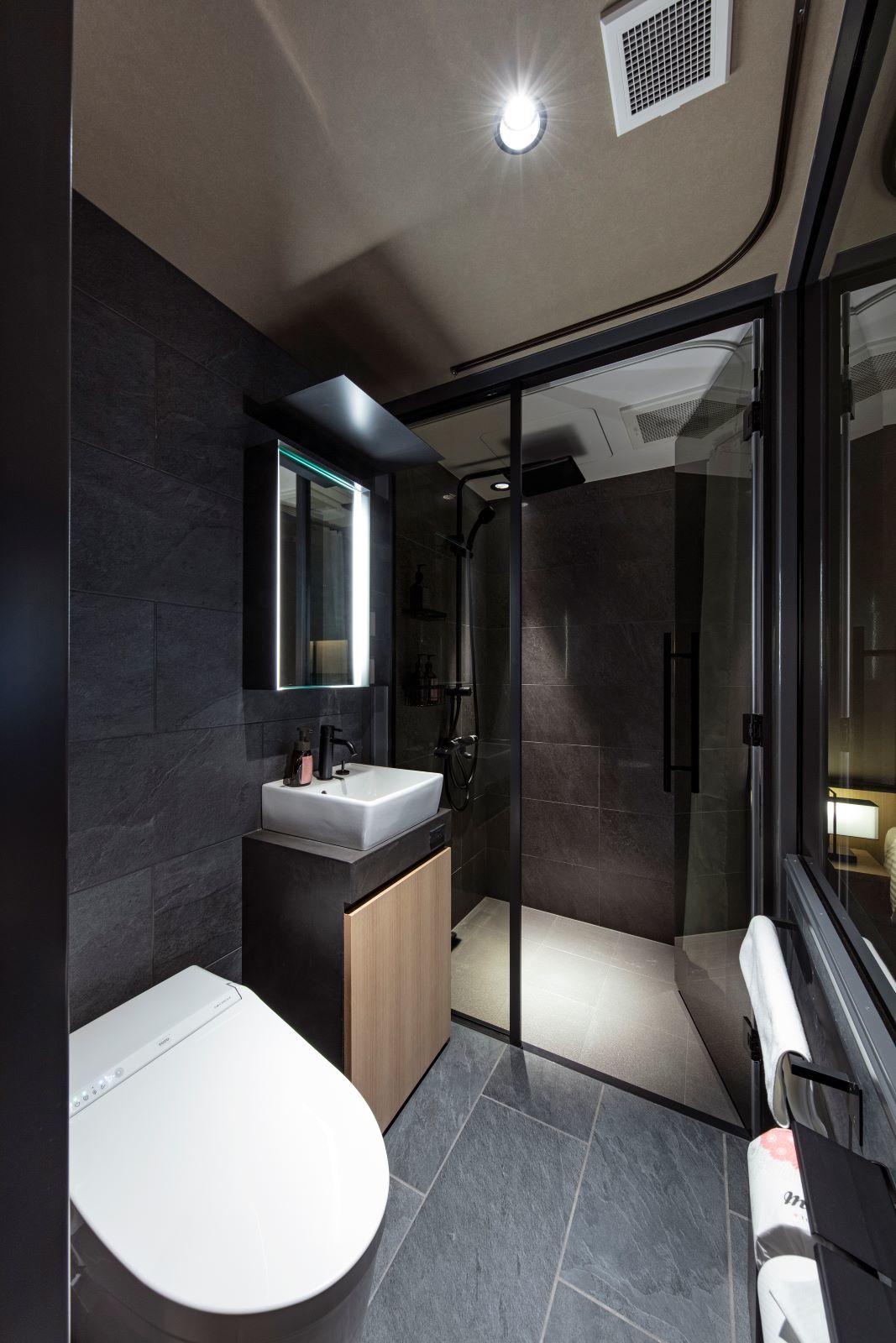 hotel tou nishinotoin kyoto touスーペリアツイン_シャワーブース