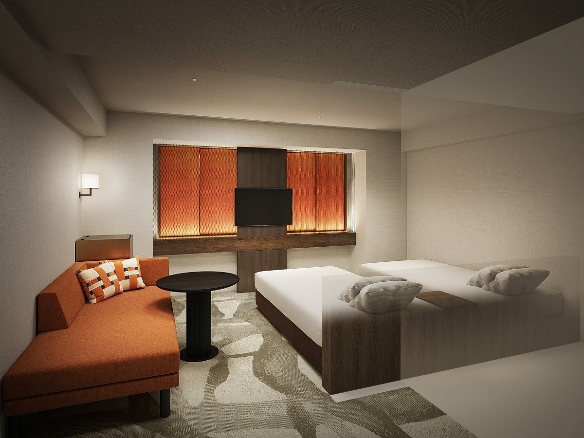 ホテル エルシエント京都八条口 リニューアルスーペリアツイン