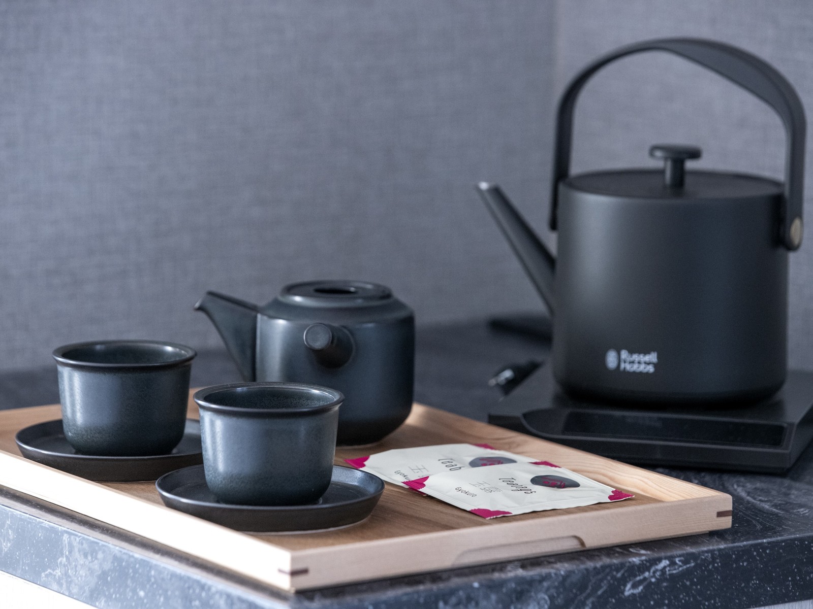 ホテルフォルツァ京都四条河原町 京都の一保堂茶舗のお茶がたのしめる茶器セット