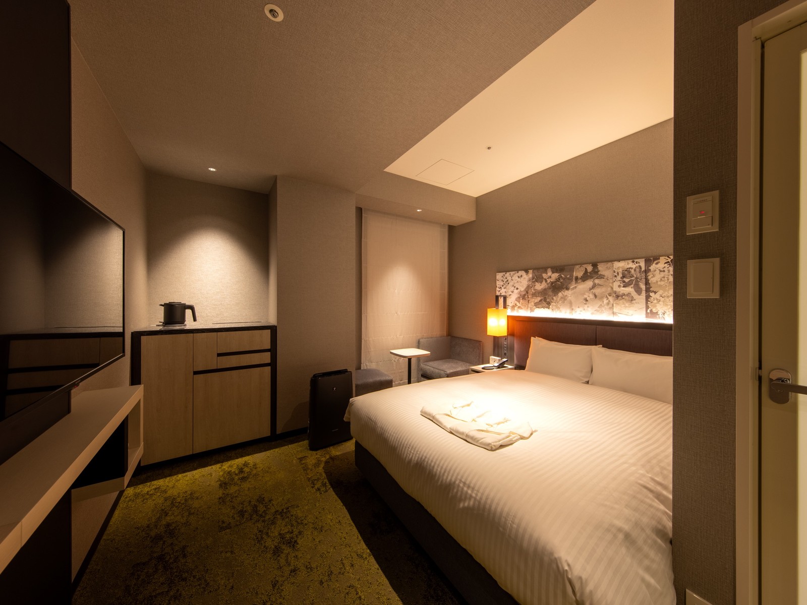 ホテルフォルツァ京都四条河原町 くつろぎと眠りを追求するフォルツァのスタンダードなダブ...