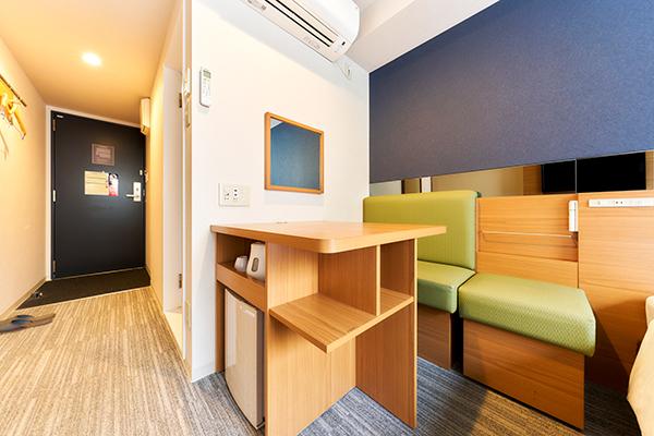 ホテルメルディア京都四条大宮 喫煙可能部屋【暮らすように泊まる】メルディアスタンダードプラン【無料朝粥サービスあり！】