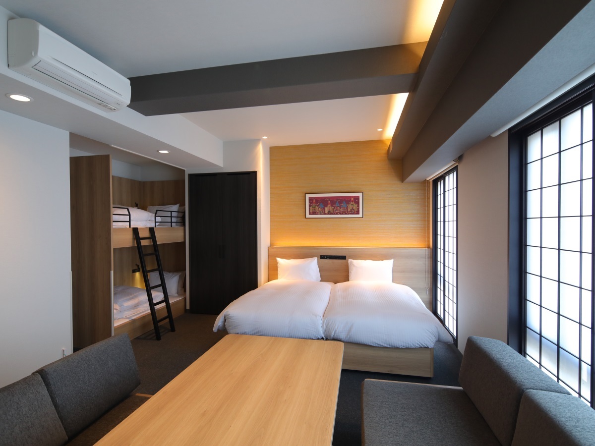 KOKO HOTEL Residence 京都 二条城 デラックスルーム（二段ベッド付）
