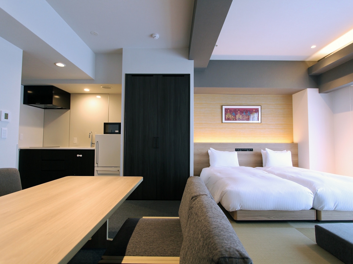 KOKO HOTEL Residence 京都 二条城 デラックスジャパニーズルーム（和洋室）