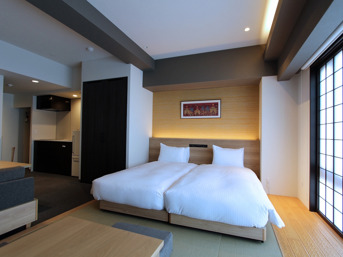 KOKO HOTEL Residence 京都 二条城 デラックスジャパニーズルーム（和洋室）
