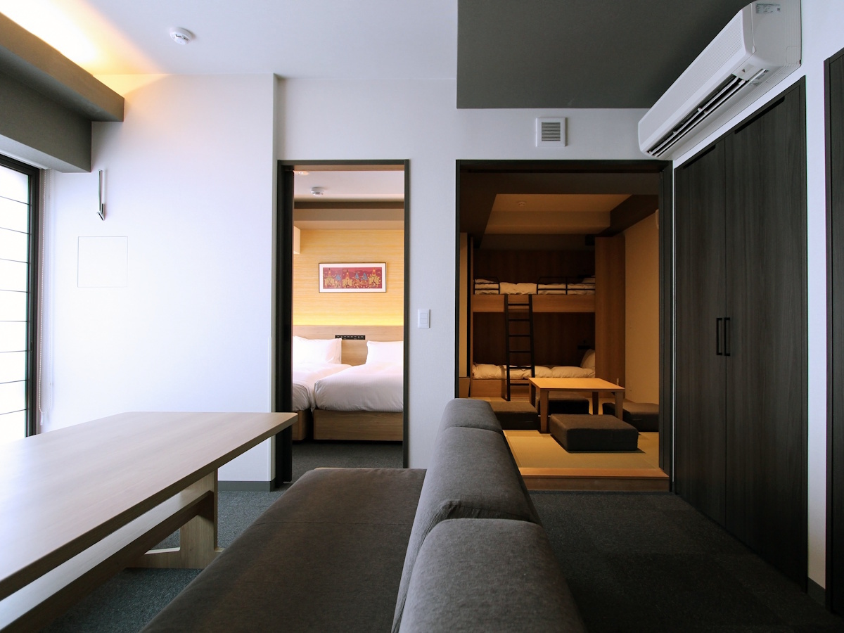 KOKO HOTEL Residence 京都 二条城 プレミアジャパニーズルーム（和洋室/二段ベッド付）