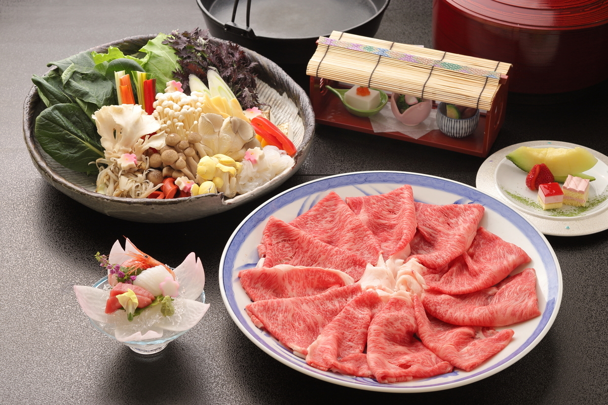 ホテル本能寺 【すき焼きを堪能】肉宝 京丹波平井牛を贅沢に味わう至福のひととき♪「平井牛すき焼きプラン」