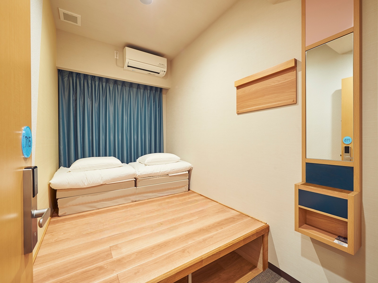 THE POCKET HOTEL京都烏丸五条 ハリウッドツイン２（デスク無し）