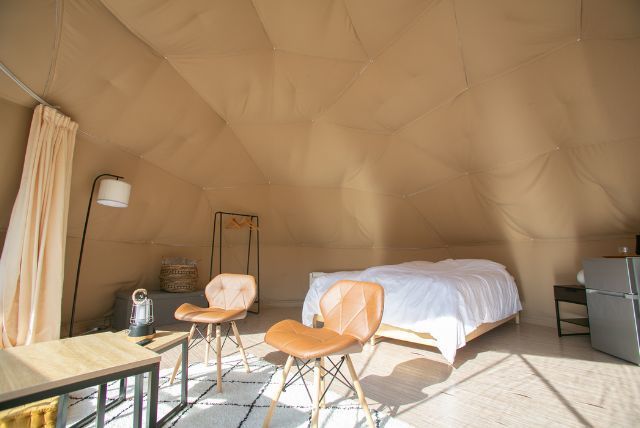 glampark けぶりかわ 丹波赤鶏と自家製野菜を堪能！けぶりかわ農園ご当地BBQプラン｜1泊2食付き