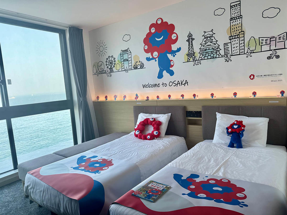 変なリゾート＆スパ　関西空港 ミャクミャクルーム全体図