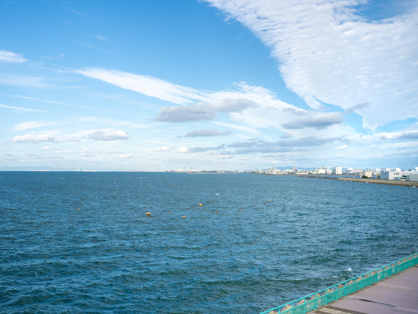 変なリゾート＆スパ　関西空港 オーシャンビューツイン【海側確約】お部屋からの眺望