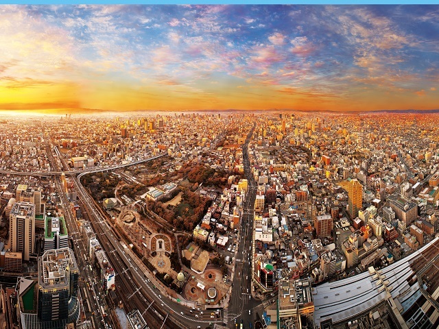 大阪マリオット都ホテル 【展望台入場券付】絶景スポット「ハルカス300」で 300m × 360° パノラマを体験！朝食付