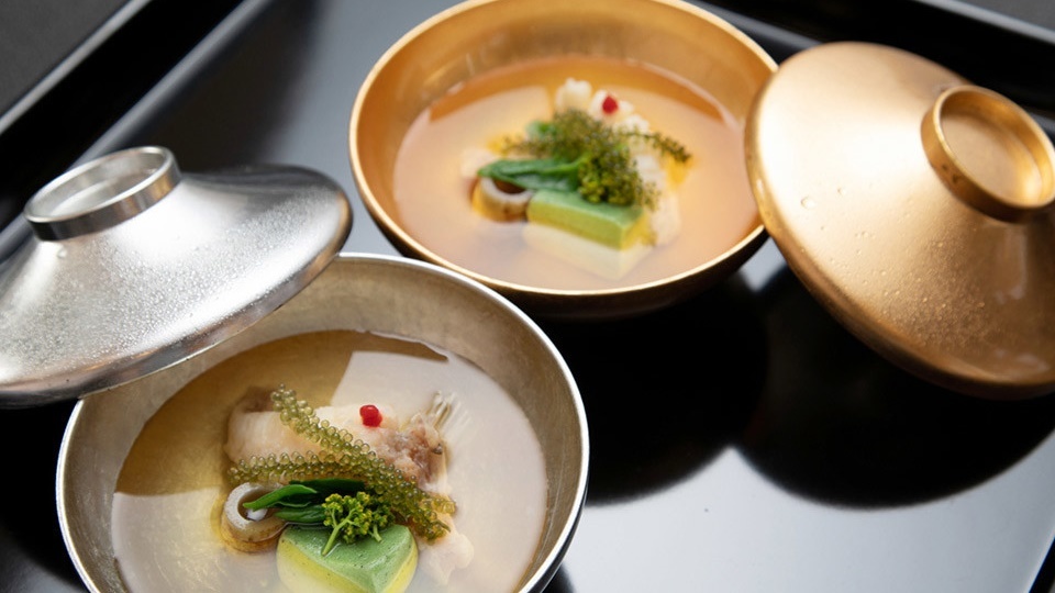 ホテルモントレ　ラ・スール大阪 【錦会席】色鮮やかな前菜や煮物椀、季節の焼物などがお楽しみ頂ける会席（一泊二食付）（一泊二食付）