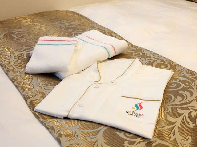 SARASA HOTEL 新大阪 ロゴ入りのナイトウェア☆