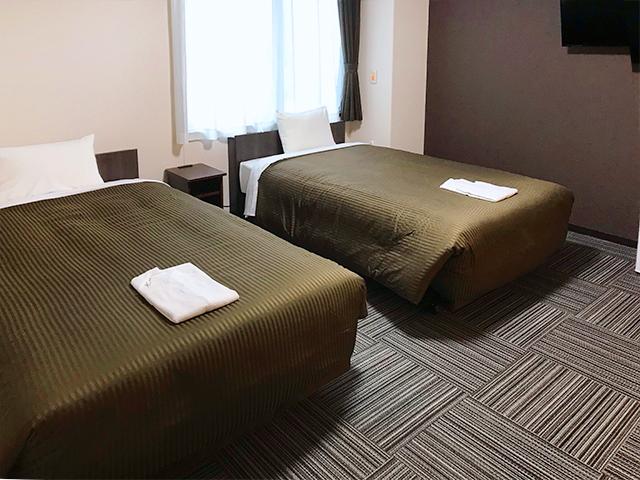 ホテルトレンド京橋駅前 ハンディキャップツインルーム【120cm幅ベッド2台】