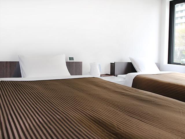 ホテルトレンドあべの天王寺 ツインルーム【120cm幅ベッド2台】