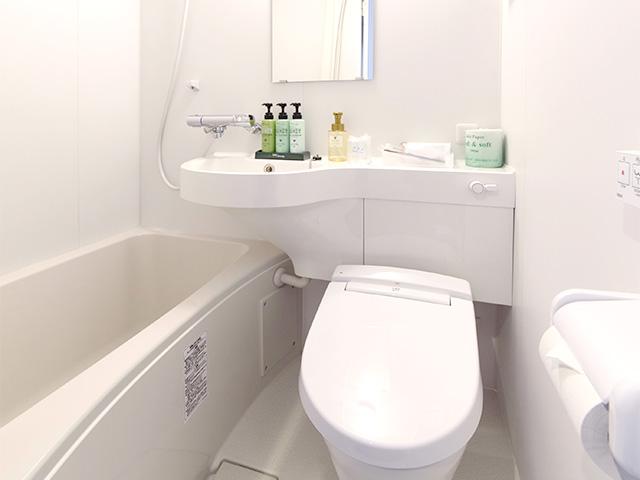 ホテルトレンドあべの天王寺 ユニットバス　※部屋により形状の微差有り