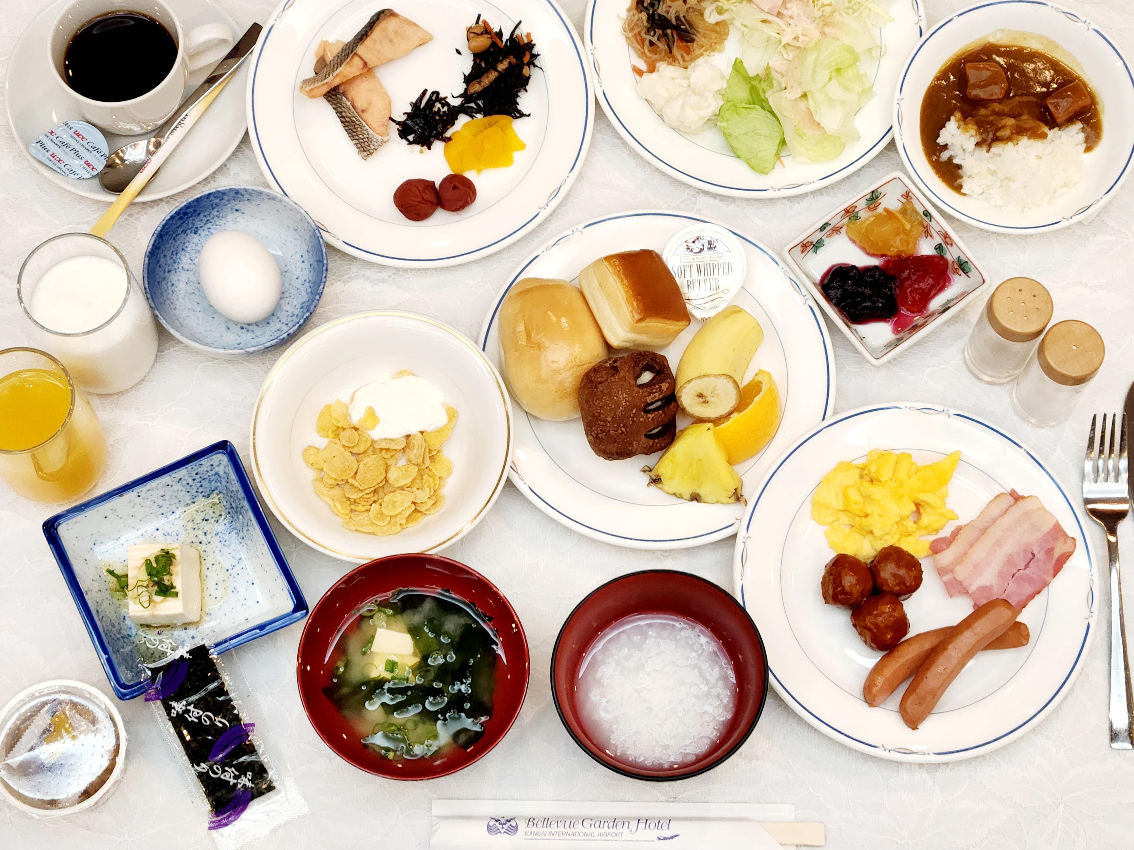 ベルビューガーデンホテル関西空港 組数限定! 夕食は庭園眺望の半個室確約！【一泊二食付きプレミアム和洋会席満喫プラン】