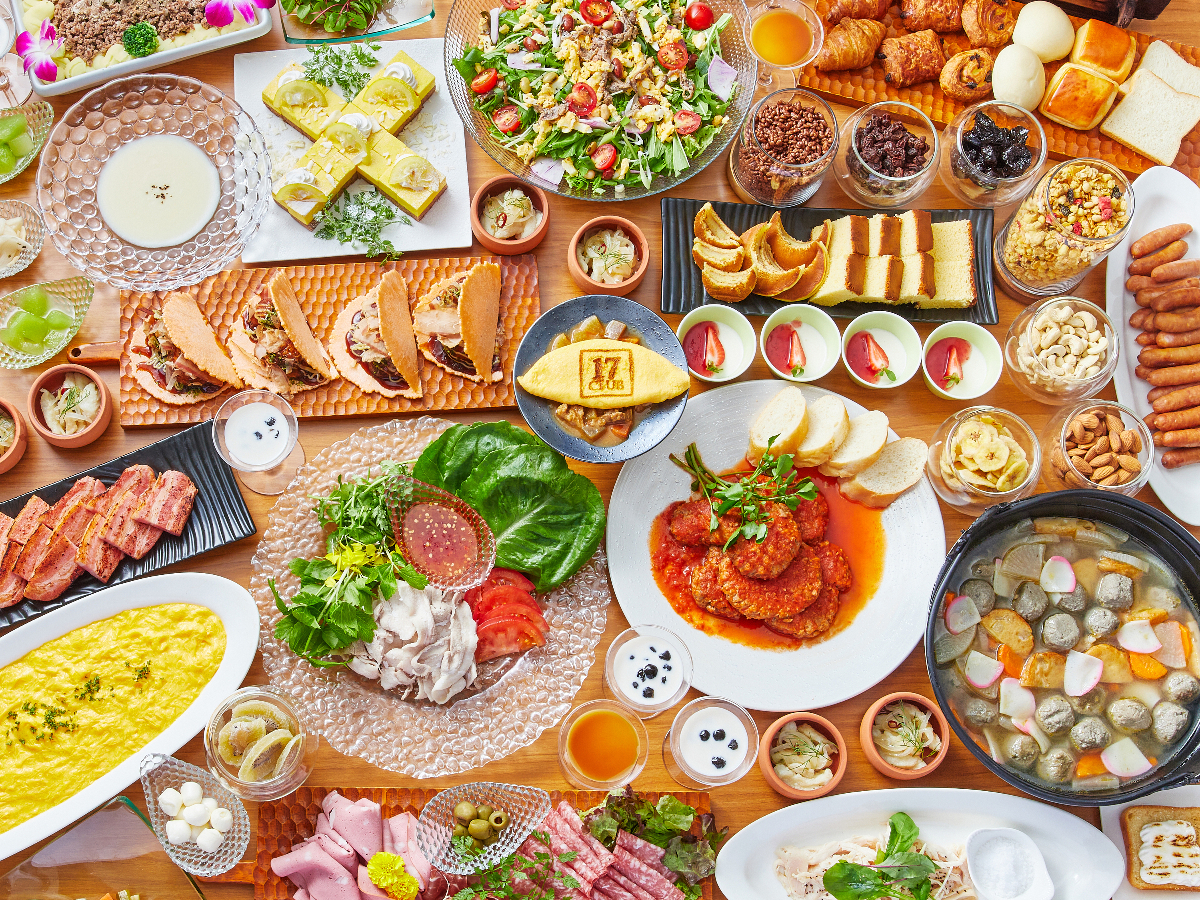 アパホテル＆リゾート〈大阪なんば駅前タワー〉 【朝食（ブランチ）ビュッフェ付】体験型テーマパークビュッフェ〇2階「RESTAURANT 17CLUB」
