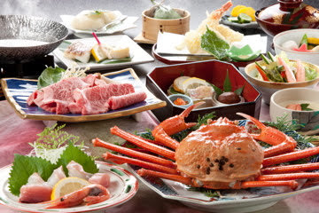 心の宿　三國屋 ★期間限定★旨みたっぷり「香住ガニ」会席★この時期にしか食べられない特別なカニです。
