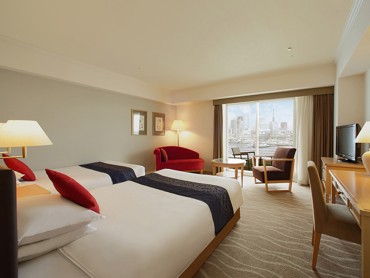 神戸メリケンパークオリエンタルホテル スタンダードツイン イーストビュー