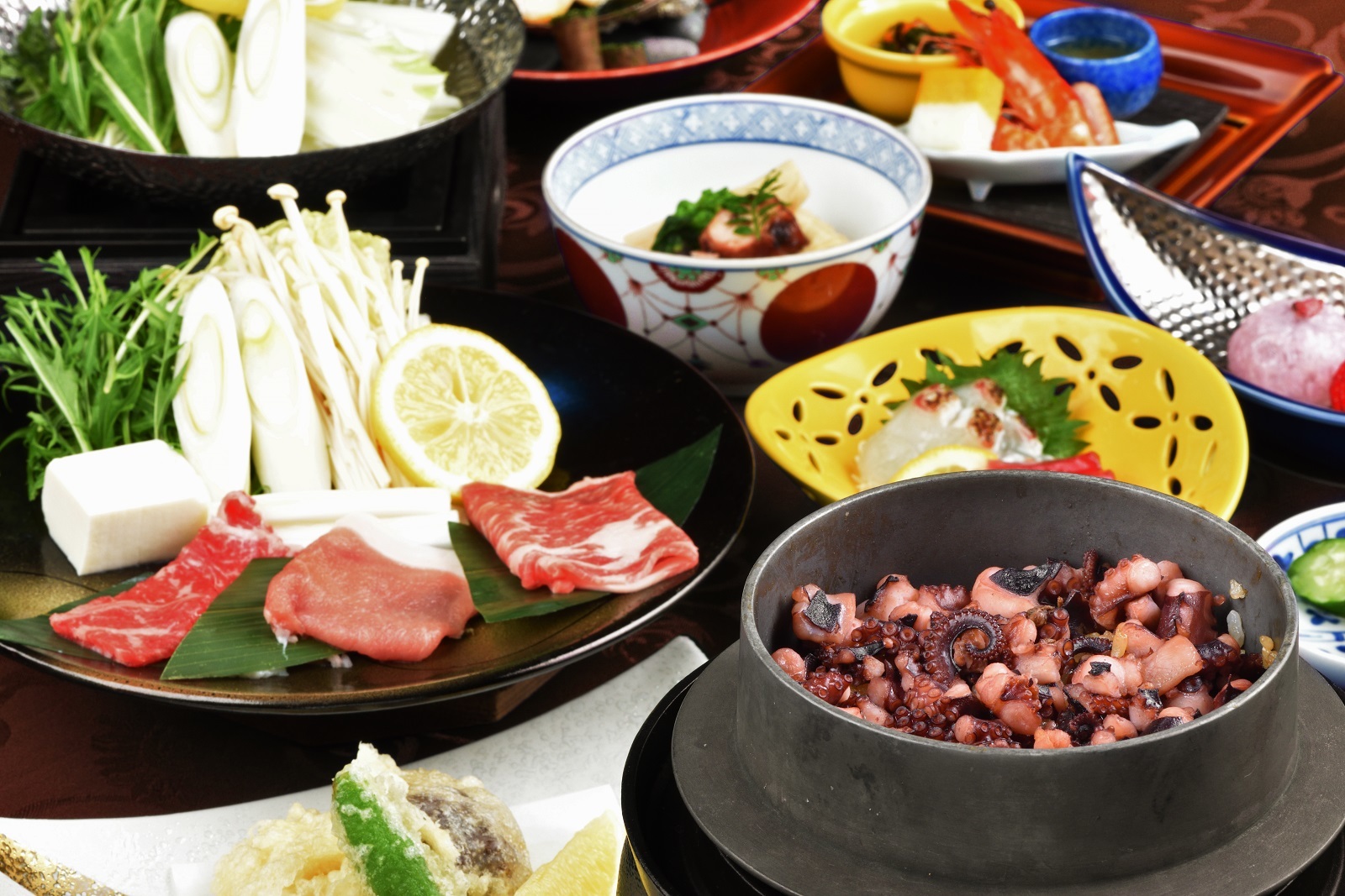 シーサイドホテル舞子ビラ神戸 【2食付】◆日本料理「有栖川」和会席◆プラン限定新名物“たこ飯”はじめ兵庫・神戸の美味を堪能