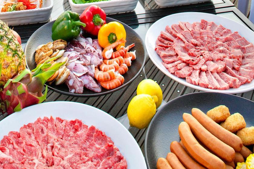 シーサイドホテル舞子ビラ神戸 【2食付】◆「ガーデンテラス」プレミアムバーベキュー◆お肉も野菜も大満喫！夜のテラスで手ぶらBBQ