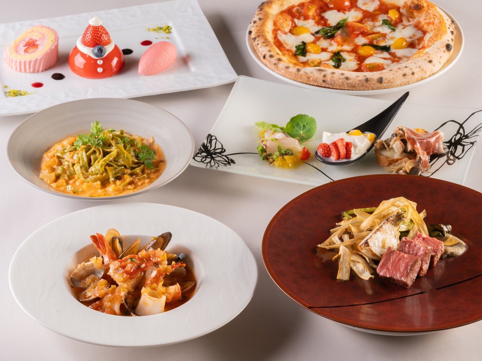 シーサイドホテル舞子ビラ神戸 【2食付】◆「キーウエスト」Xmas Dinner Premium Set◆特別メニュー＆飲み放題♪