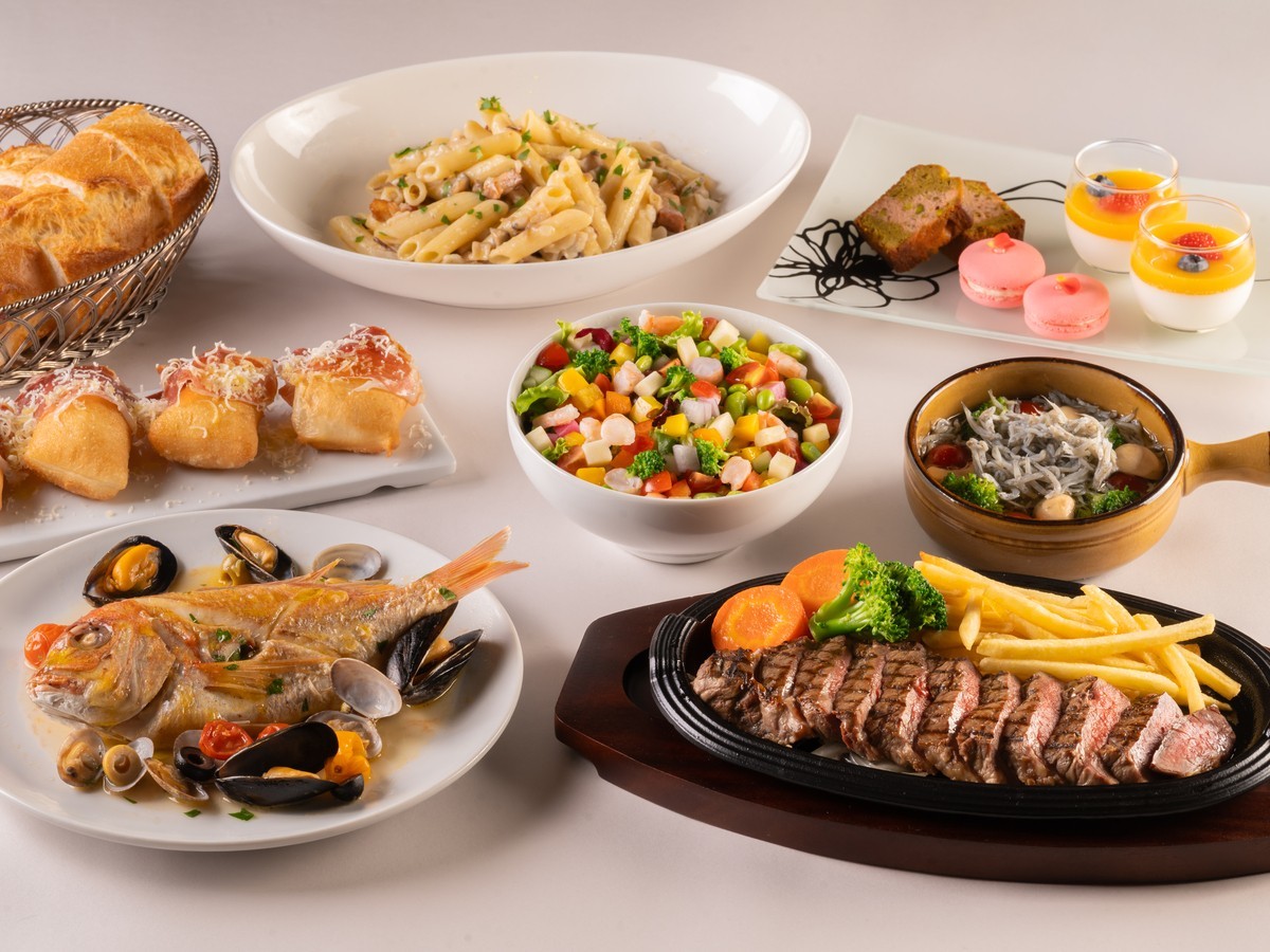 シーサイドホテル舞子ビラ神戸 【2食付】1～2月限定◆「キーウエスト」ファミリープラン◆みんなでシェアする大皿料理+飲み放題付き♪