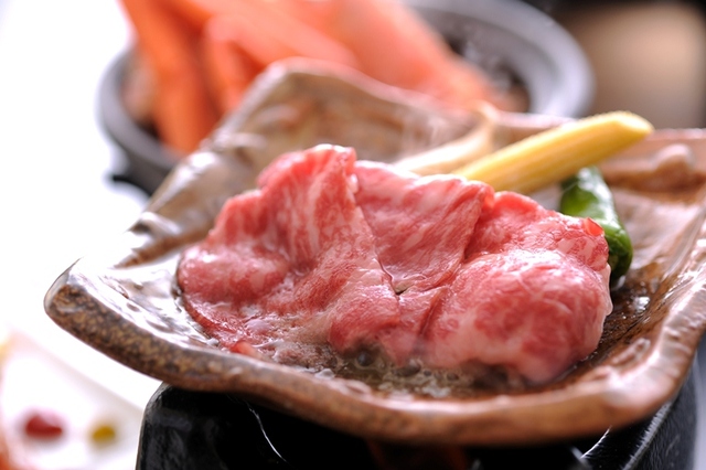 レイセニット城崎スイートVILLA 【カジュアルプラン】美味少量のお気軽城崎旅／但馬牛陶板焼きも楽しめる＜▼美味少量御膳＞