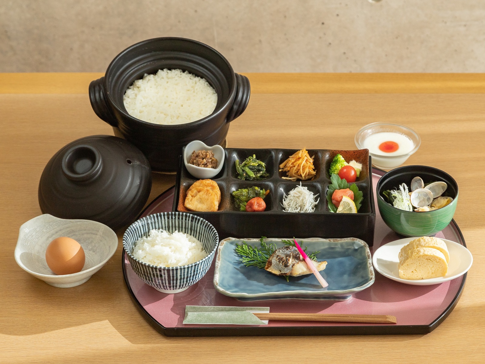 TOTOシーウィンド淡路 《朝食付》炊き立て土鍋窯炊きご飯が絶品！こだわりの朝食付プラン