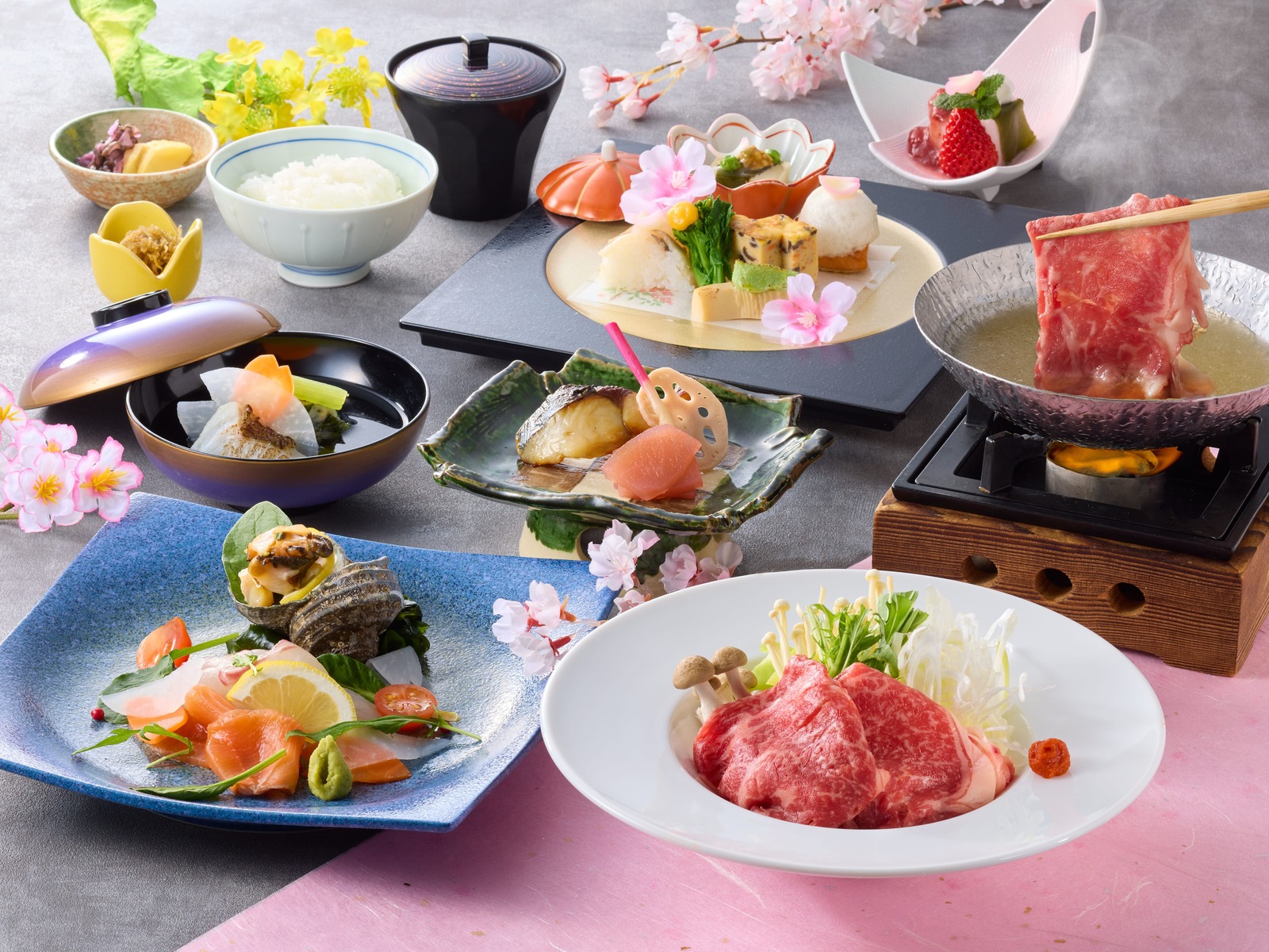 TOTOシーウィンド淡路 【人気No.１】淡路島の高級食材を使用したワンランク上の美食旅《特選会席》