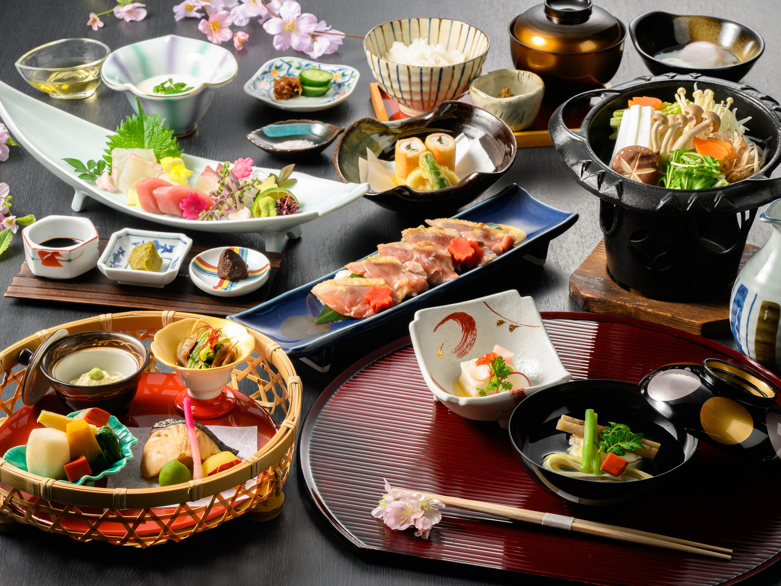 ホテルアジール・奈良 【大和会席～古都の彩～】奈良の食材をふんだんに使った日本料理で、奈良旅を食から満喫（夕・朝食付）