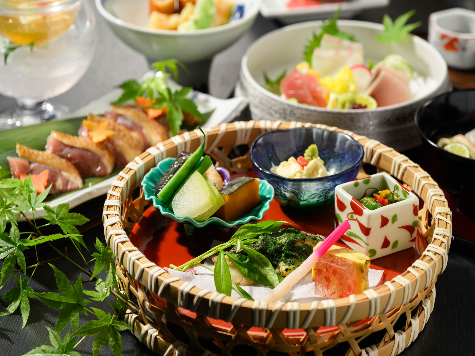 ホテルアジール・奈良 【大和会席～古都の彩～】奈良食材をふんだんに使った日本料理で、夏の奈良旅を食から満喫（夕・朝食付）