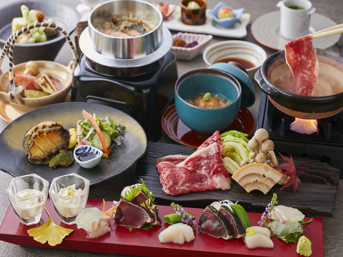 亀の井ホテル　大和平群 【土地の恵み会席】旬の味覚を取り入れ素材の旨味を味わう会席プラン