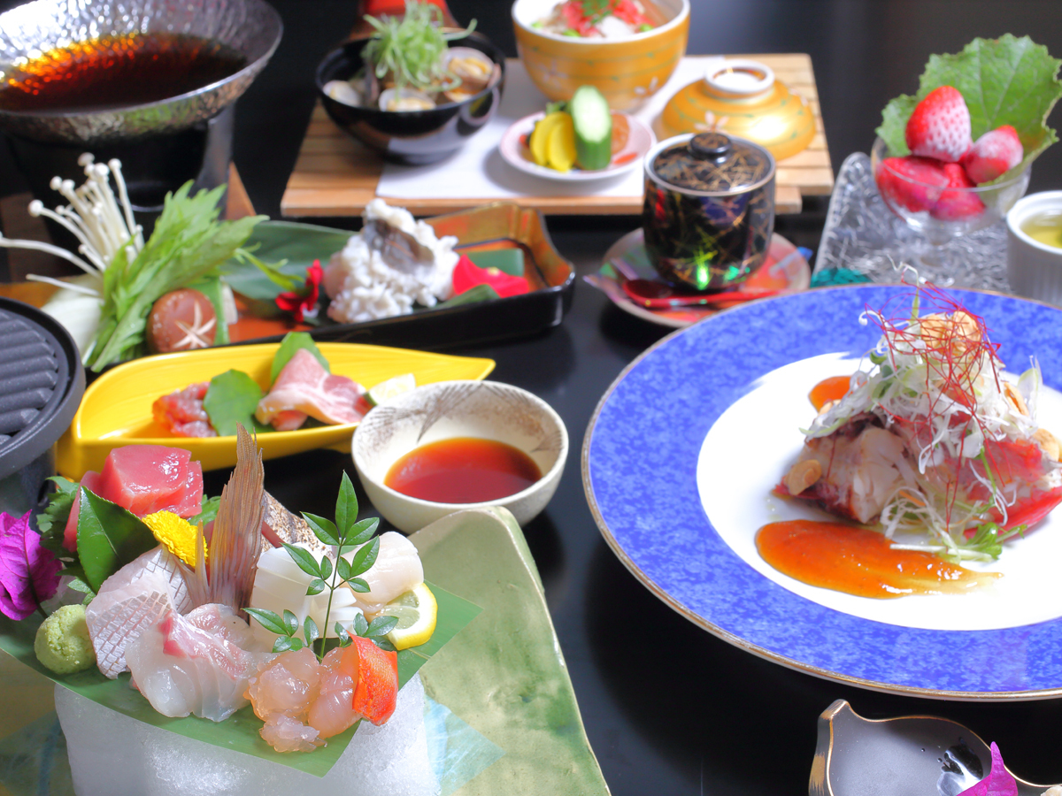 南紀すさみ温泉　ホテルベルヴェデーレ ☆南紀の味覚を味わう♪スタンダード会席 月華「げっか」