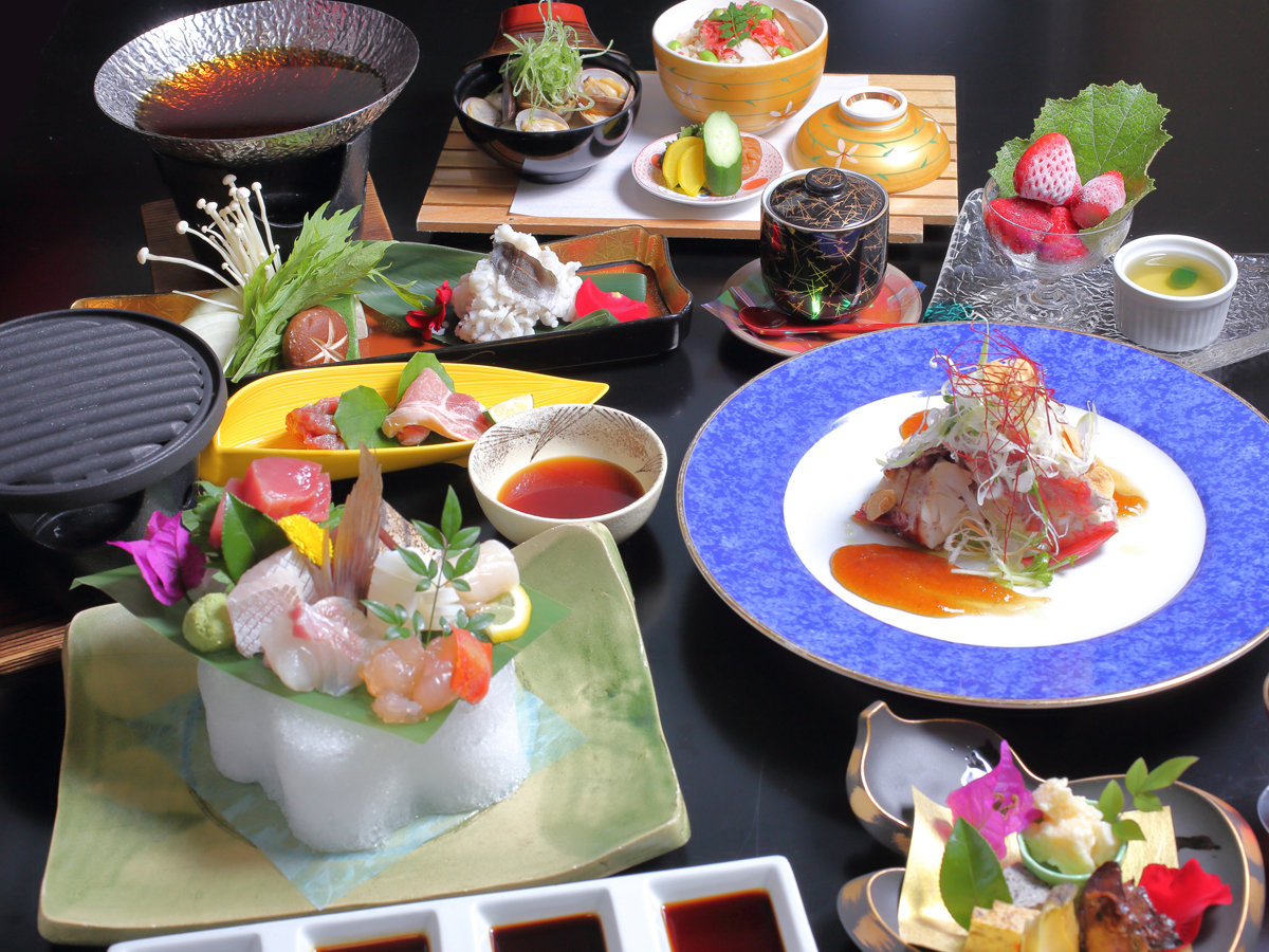 南紀すさみ温泉　ホテルベルヴェデーレ ☆南紀の味覚を味わう♪スタンダード会席 月華「げっか」