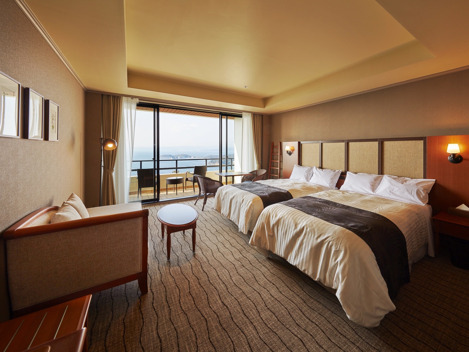 INFINITO HOTEL&SPA 南紀白浜 オーシャンビュー・ベランダツイン【禁煙】2F